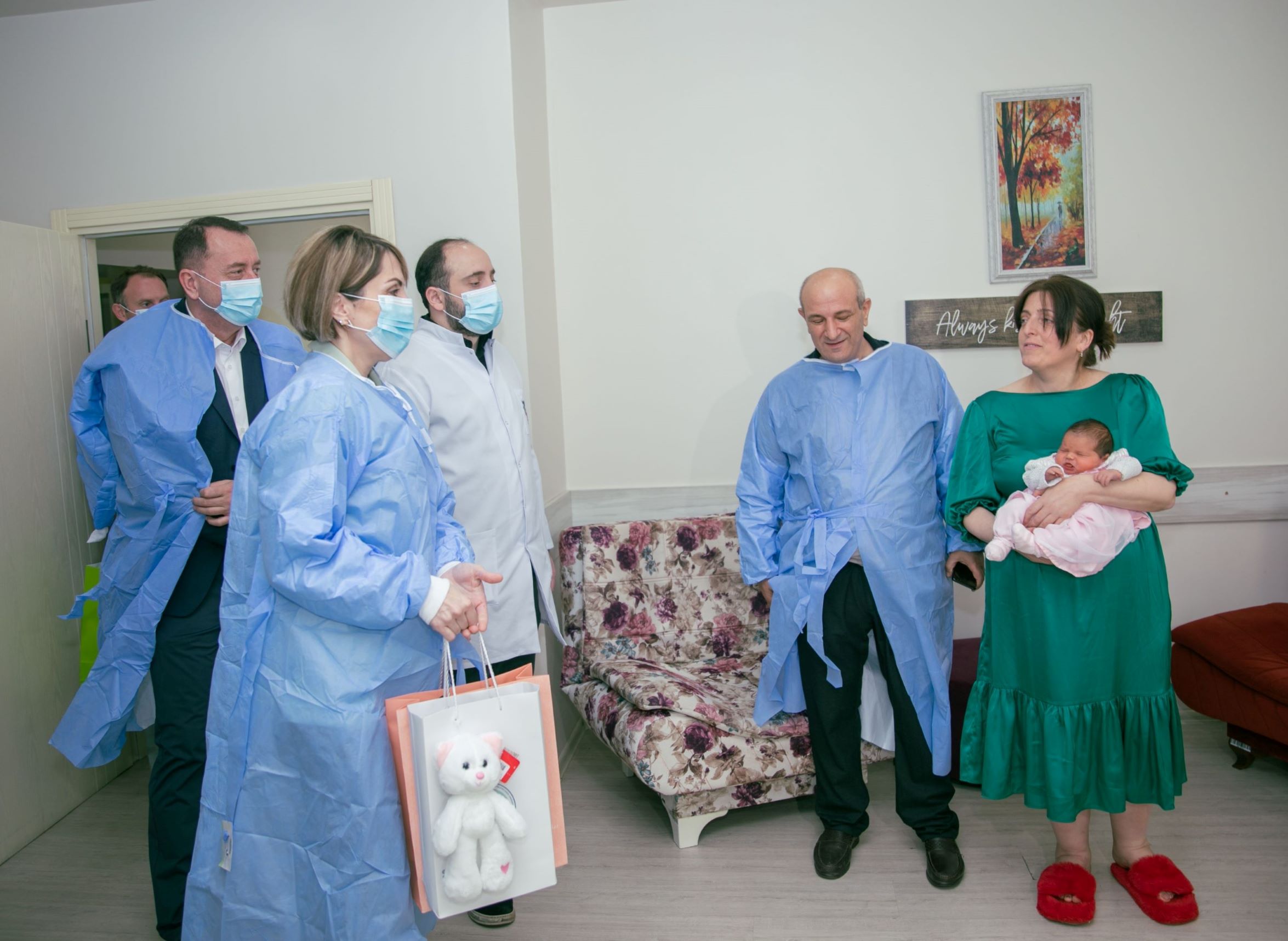 უშვილობის დიაგნოსტიკისა და მკურნალობის პროგრამის ფარგლებში პირველი ბავშვი დაიბადა