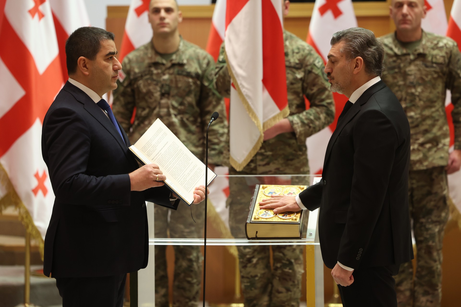 საქართველოს მეექვსე პრეზიდენტის - მიხეილ ყაველაშვილის ინაუგურაცია გაიმართა