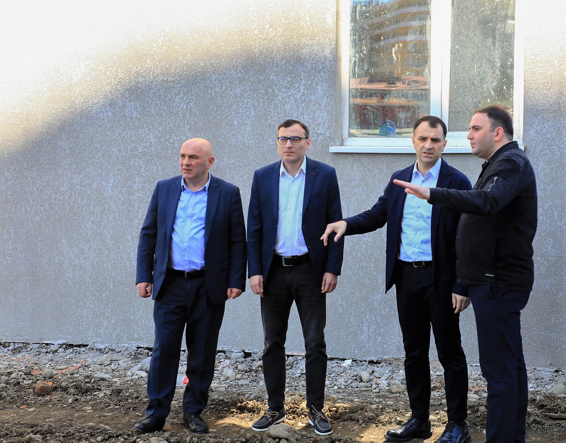 ტიტე აროშიძემ 127-ე საბავშვო ბაღის მშენებლობა დაათვალიერა