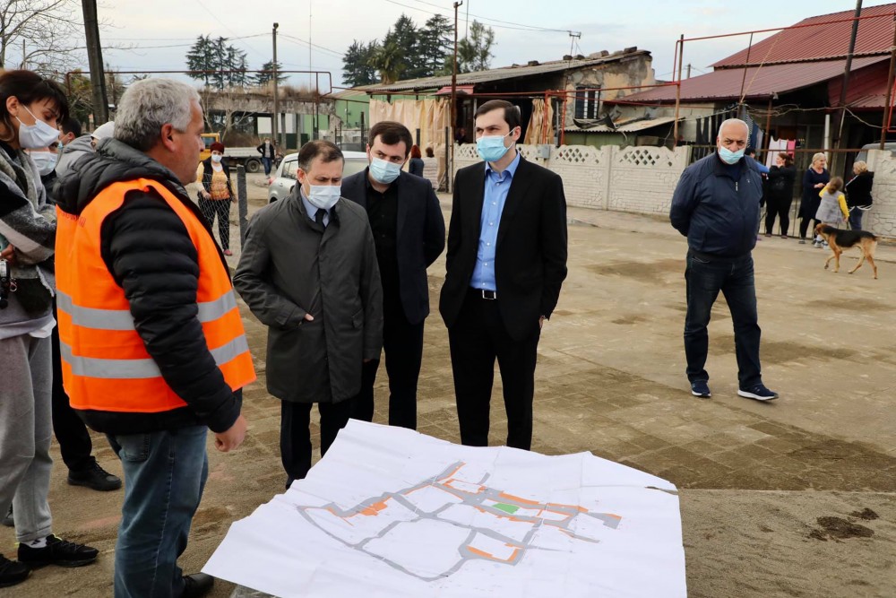 ქობულეთში ინფრასტრუქტურული სამუშაოები გრძელდება