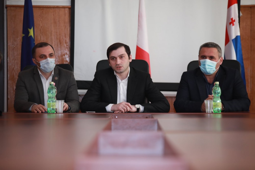 შეხვედრები მუნიციპალიტეტების მერიებში