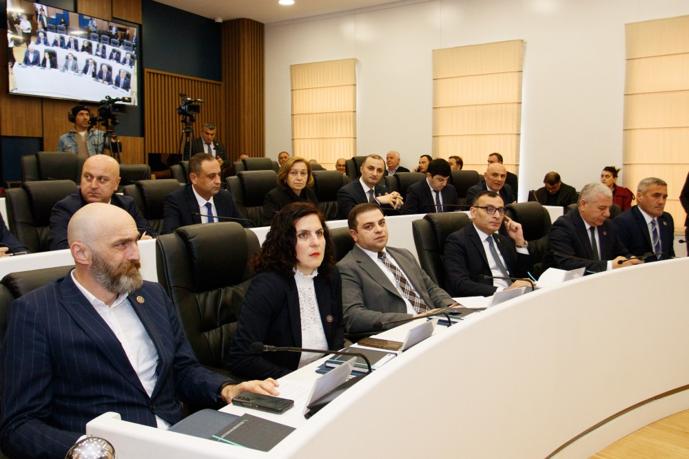 ახალარჩეული უმაღლესი საბჭოს პირველი სხდომა გაიმართა