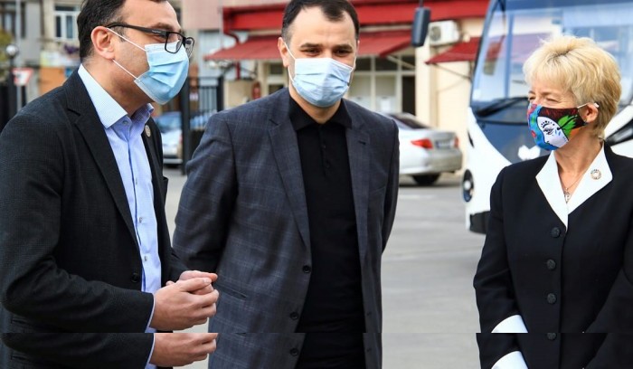 ტიტე აროშიძე და არჩილ ჩიქოვანი სატრანსპორტო რეფორმის ფარგლებში განხორციელებულ ღონისძიებებს გაეცნენ