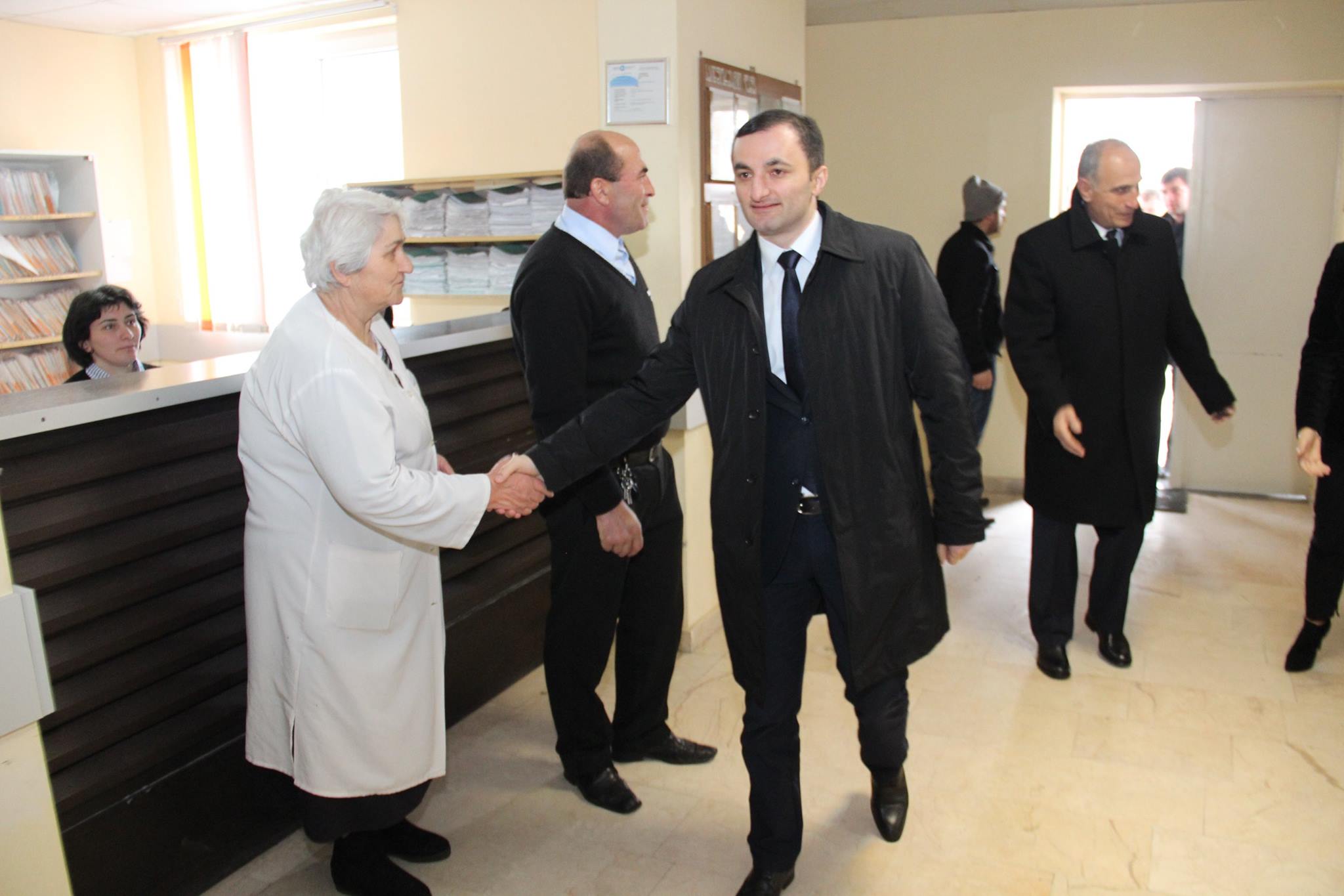 ჯანდაცვის კომისიის გასვლითი სხდომა