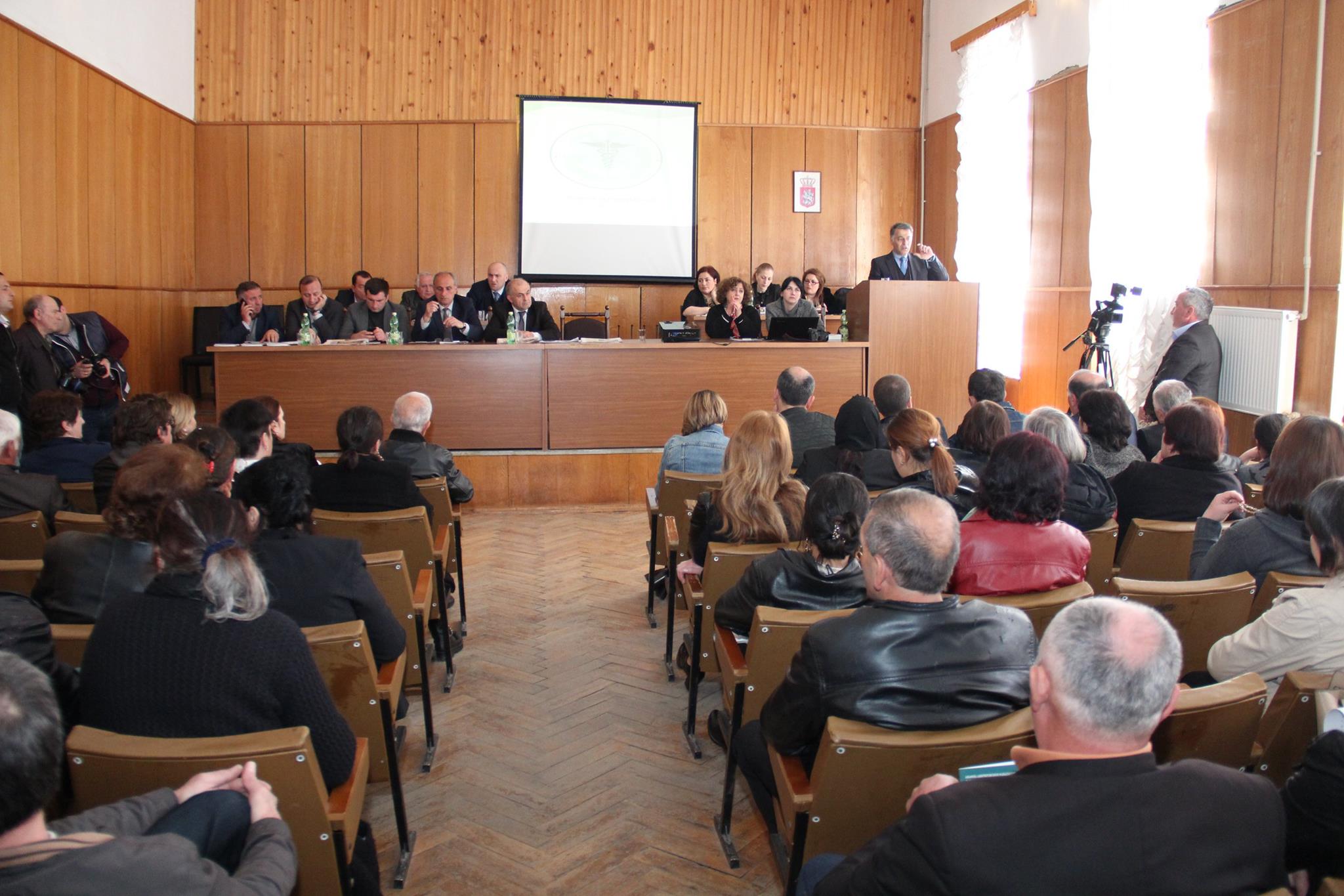 მორიგი გასვლითი სხდომა შუახევის მუნიციპალიტეტში