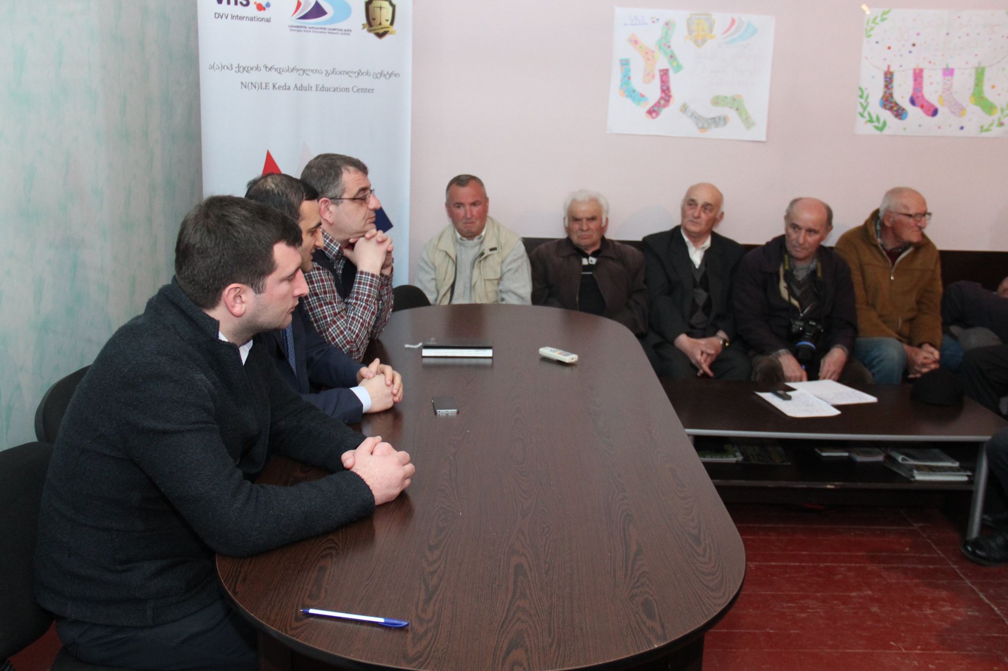 დისკუსია-შეხვედრა ქედის მოსახლეობასთან