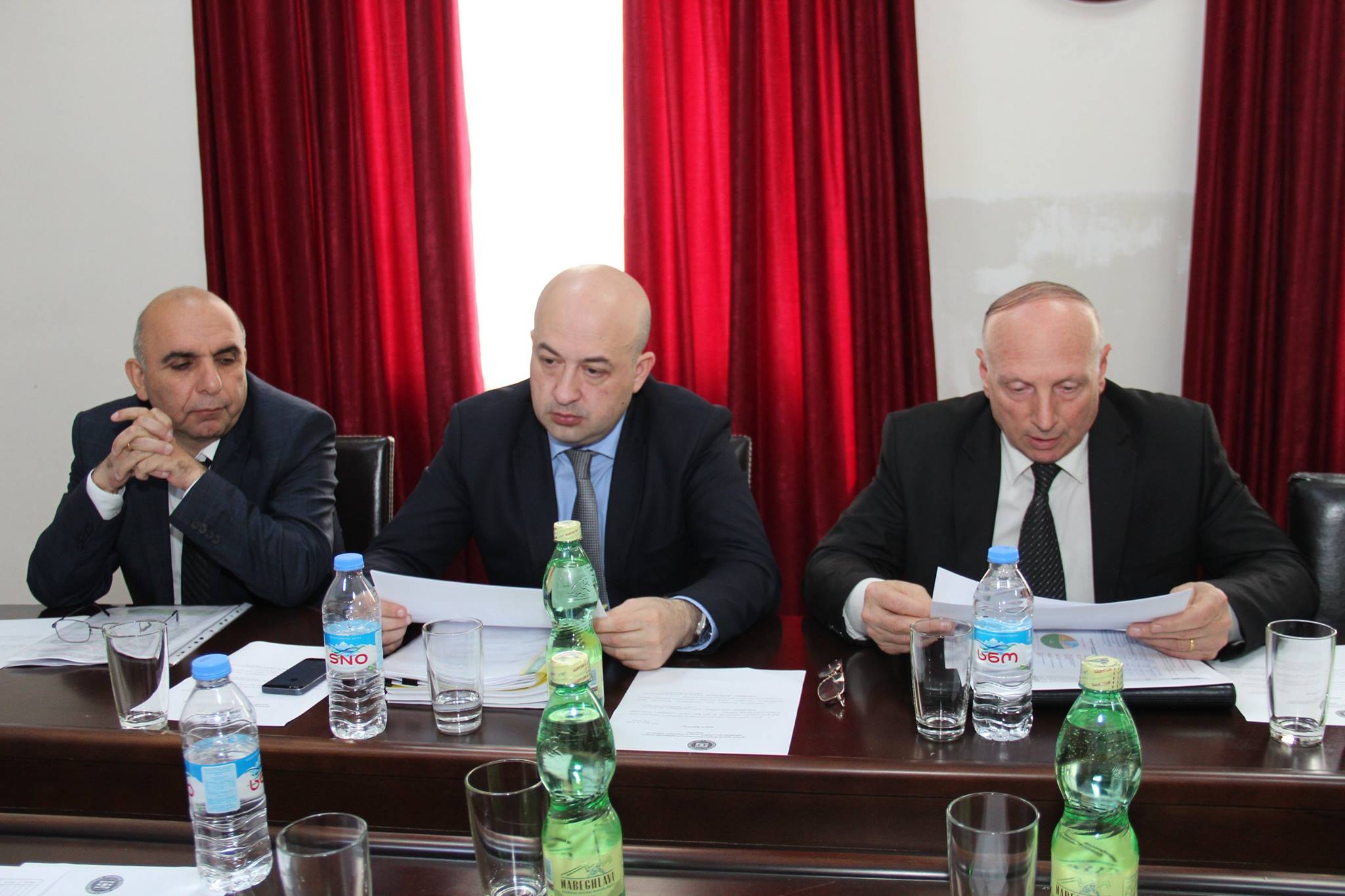 მოისმინეს მინისტრის ანგარიში