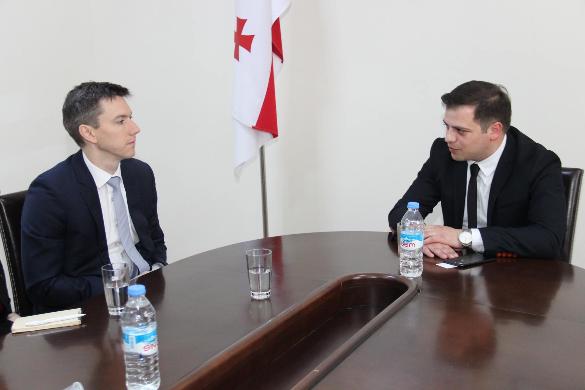 ცოტნე ანანიძე რაიან კოენიგს შეხვდა