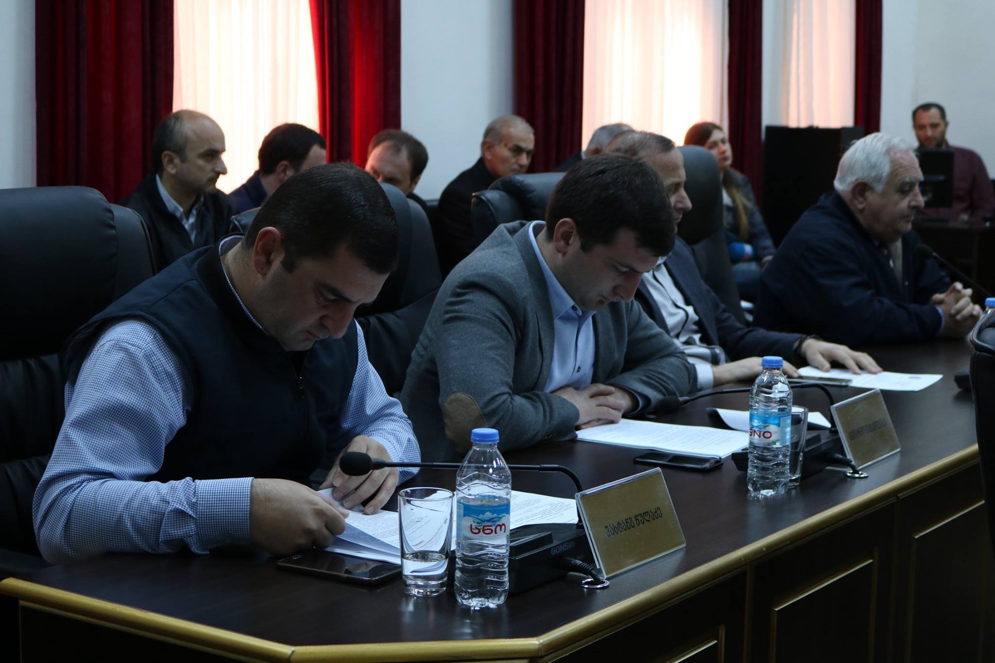 პლენარულ სხდომაზე სამი საკითხი განიხილეს