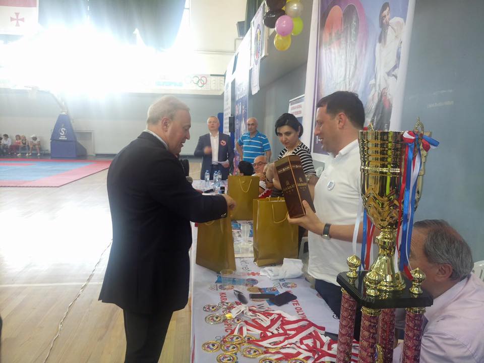 ლადო მგალობლიშვილი ფინალურ შეხვედრას დაესწრო