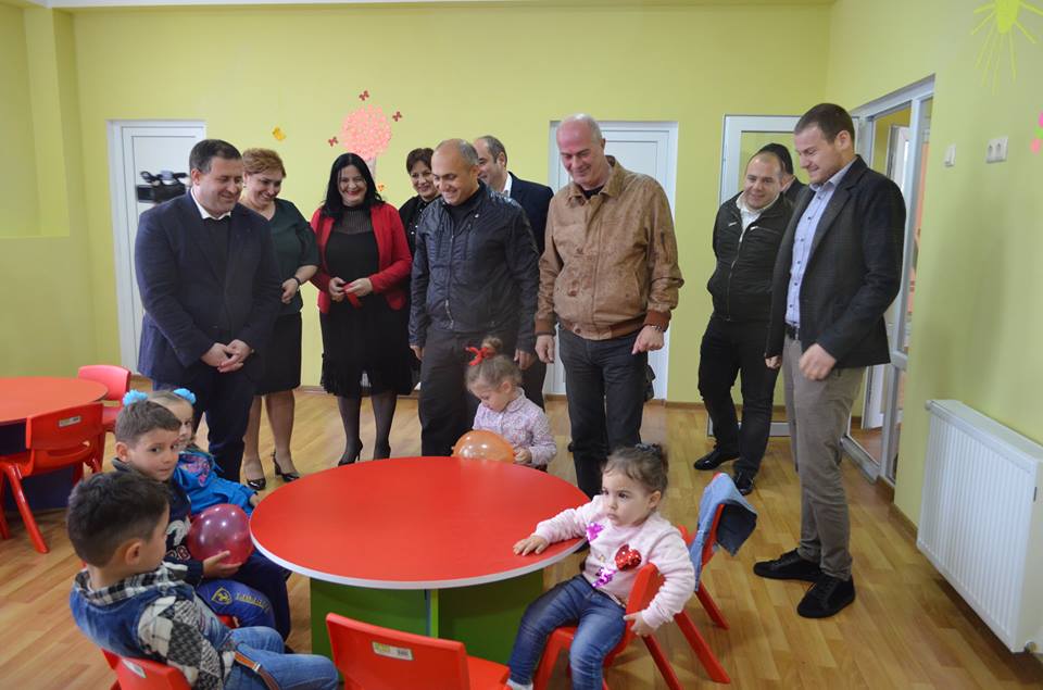 ახალი საბავშვო ბაღი ცეცხლაურში