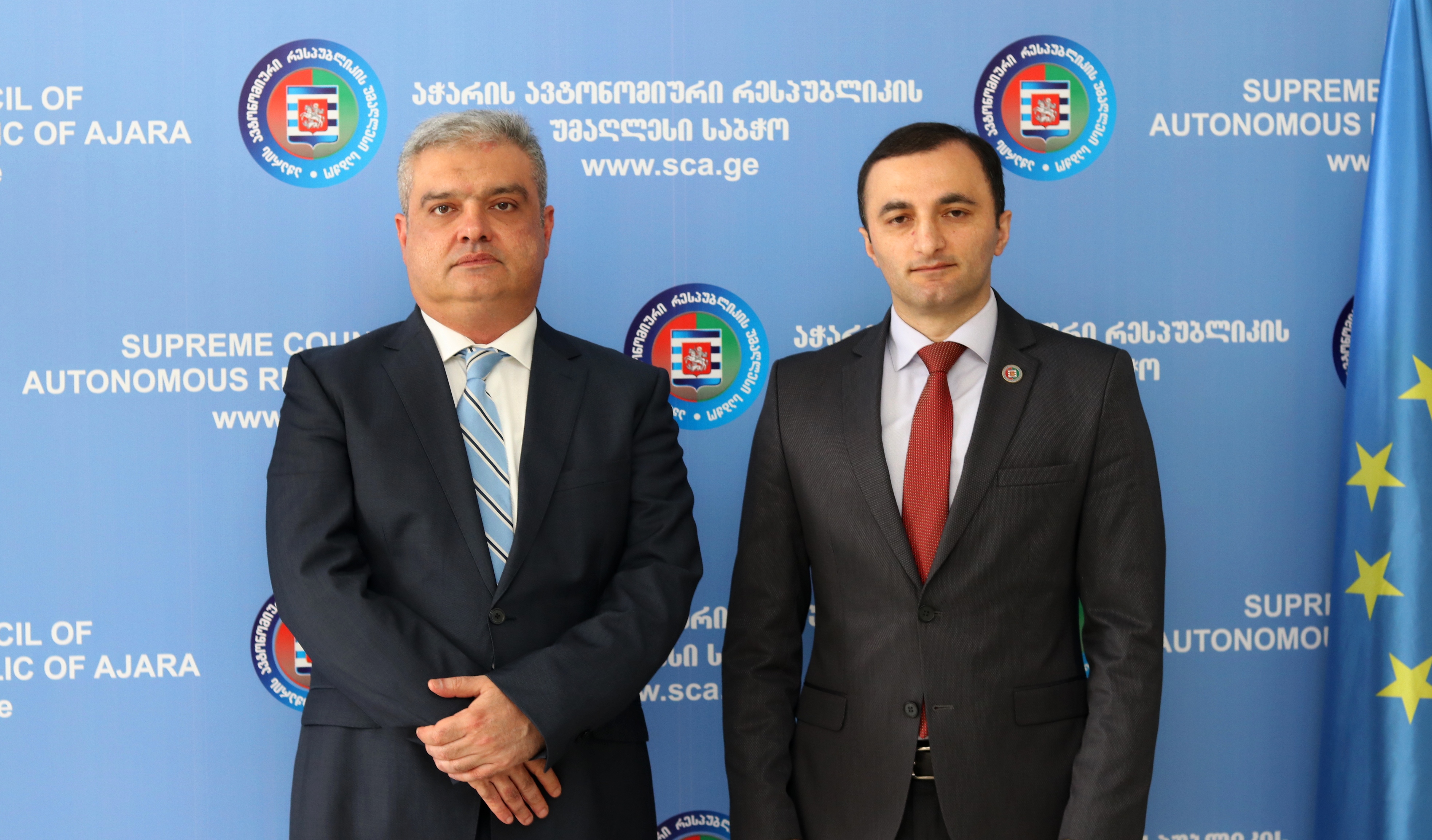 დავით გაბაიძემ პარვიზ ისმაილზადეს უმასპინძლა