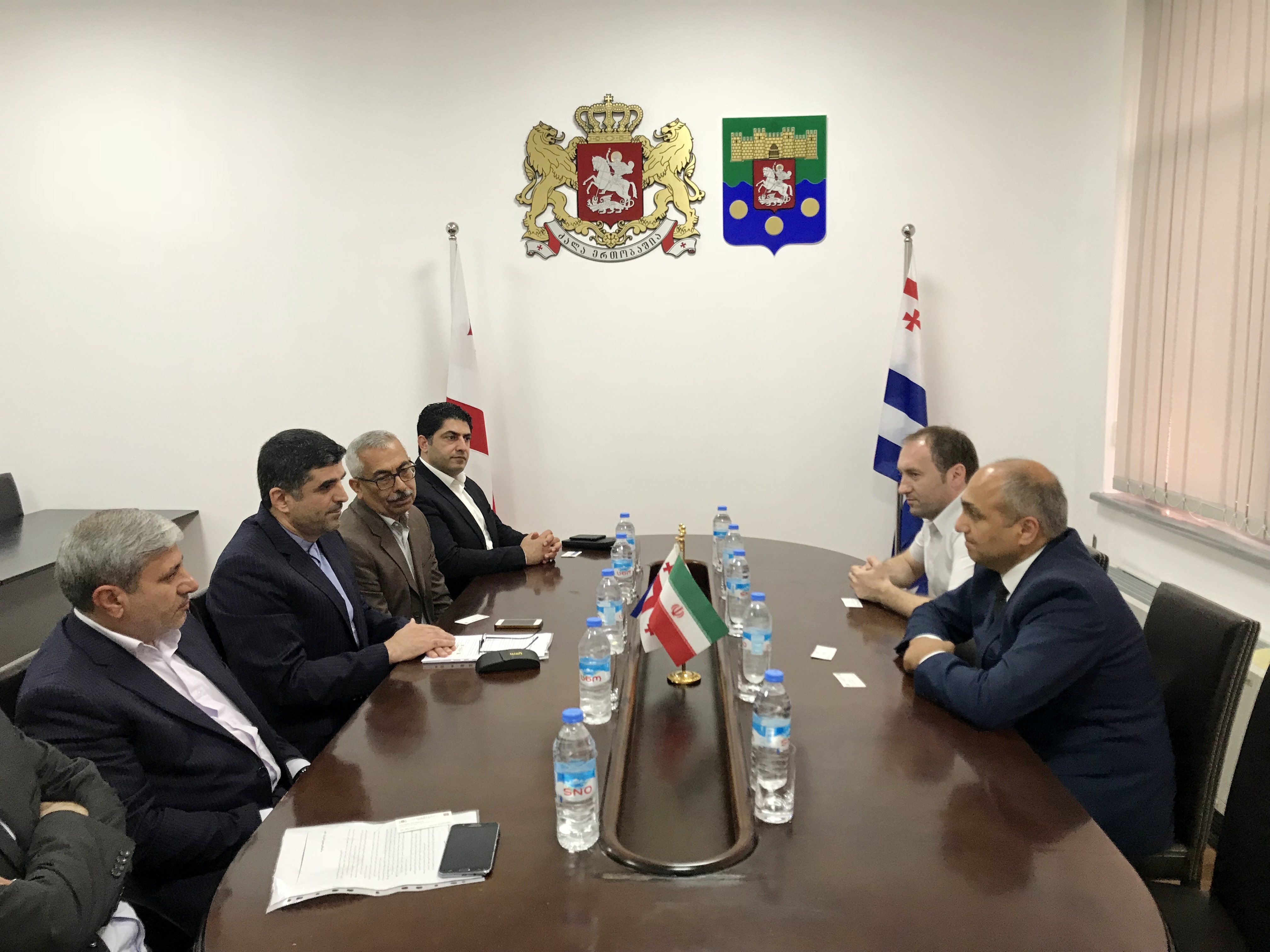 უმაღლეს საბჭოში ირანელ სტუმრებს უმასპინძლეს