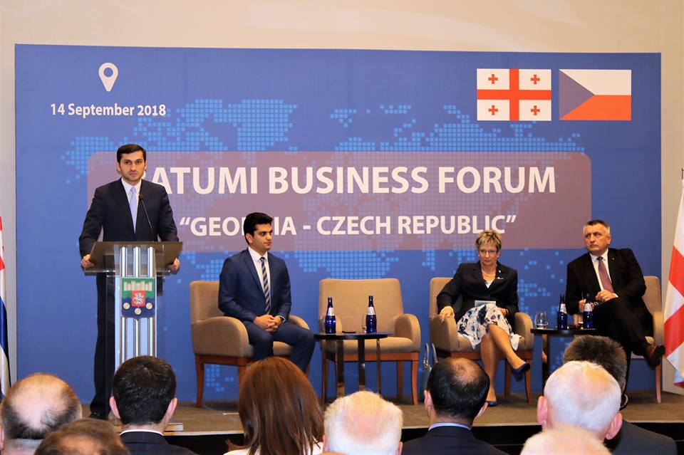 ბათუმი საქართველო-ჩეხეთის ბიზნესფორუმს მასპინძლობს