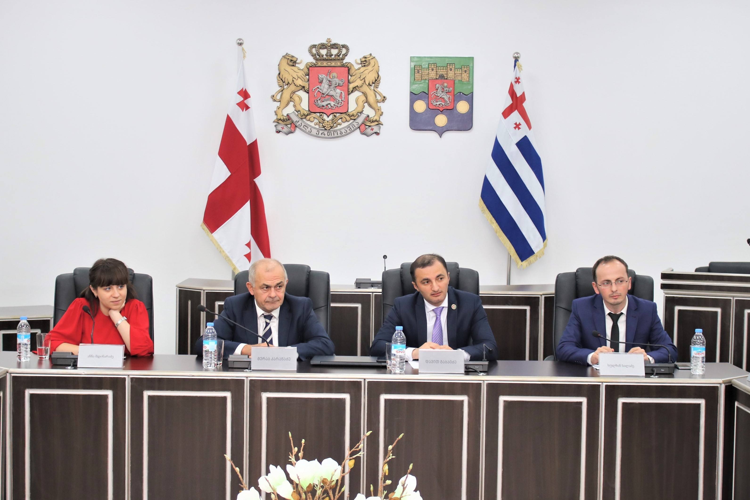 შეხვედრა არასამთავრობო სექტორის წარმომადგენლებთან