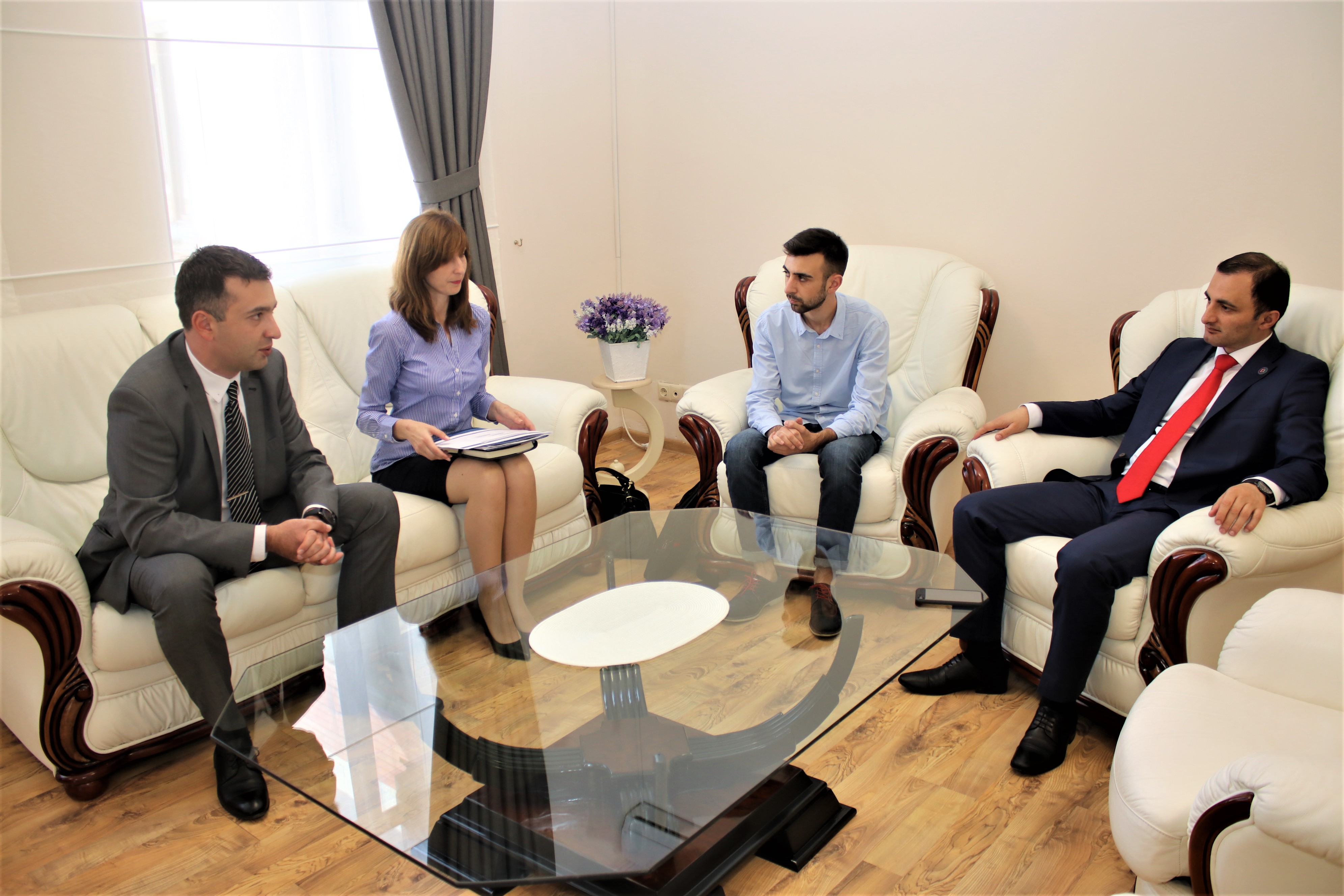 აკადემიის წარმომადგენლებმა დავით გაბაიძეს კვლევის შედეგები გააცნეს