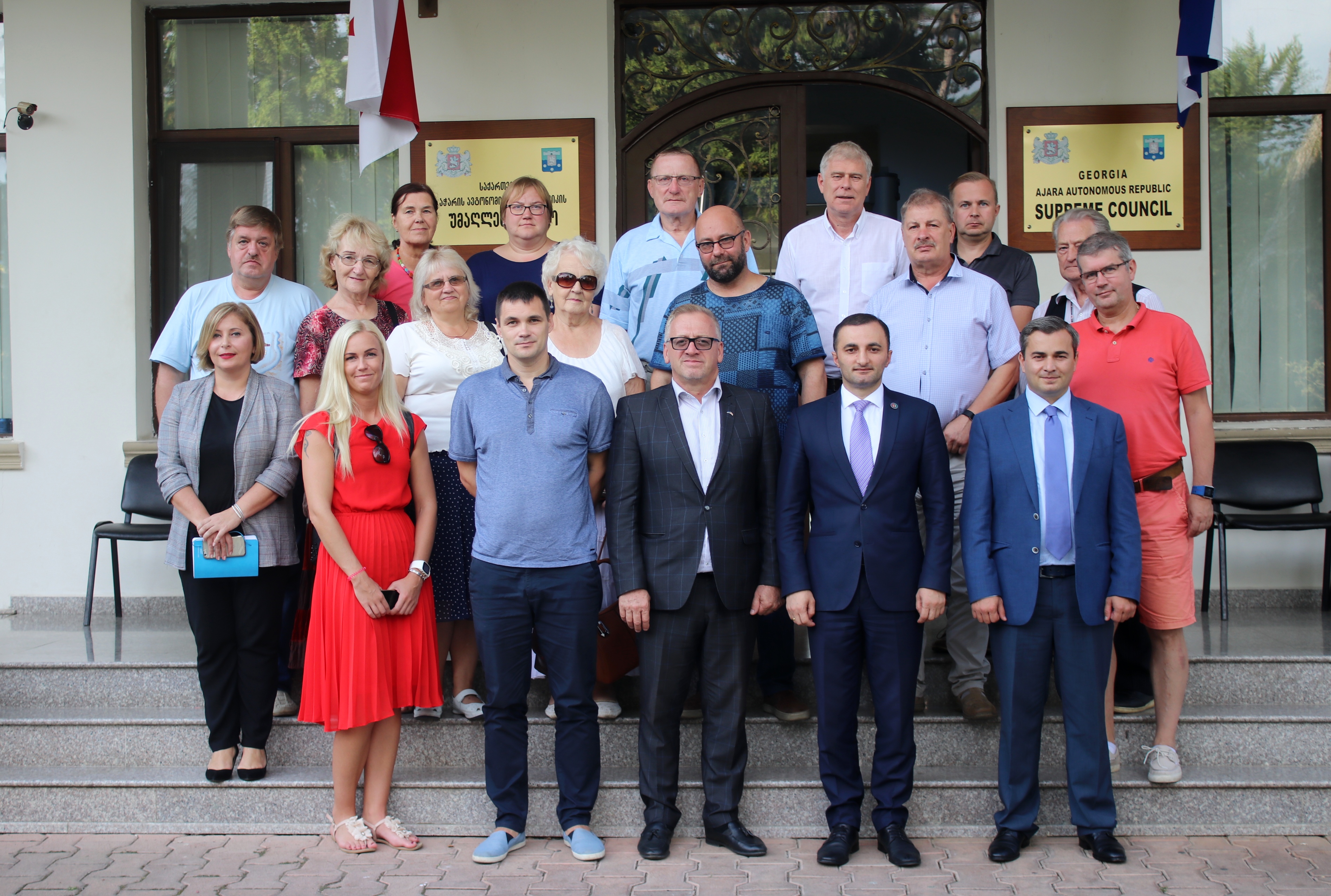 დავით გაბაიძემ ესტონელ სტუმრებს უმასპინძლა