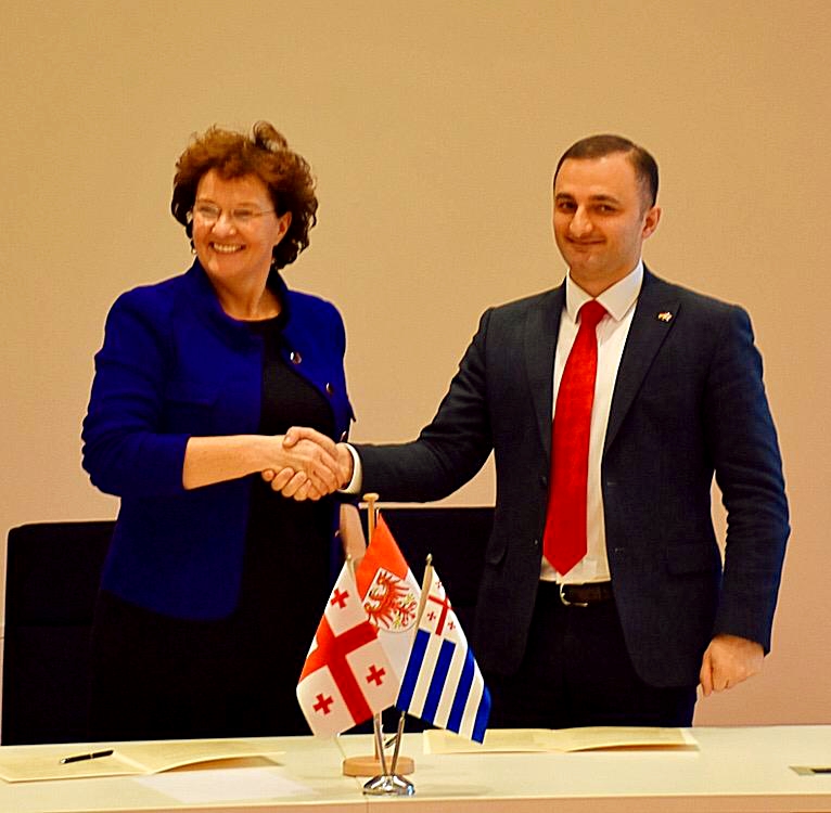 აჭარისა და ბრანდებურგი საკანონმდებლო ორგანოებს შორის სამუშაო გეგმას ხელი მოეწერა 