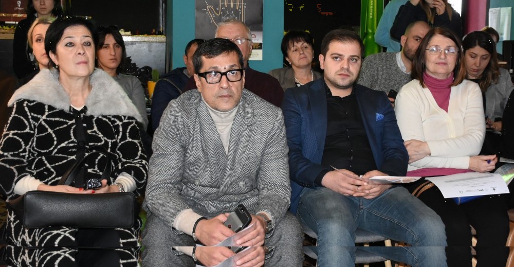 ცოტნე ანანიძე პროექტის-„მომავალი იწყება დღეს“ პრეზენტაციას დაესწრო