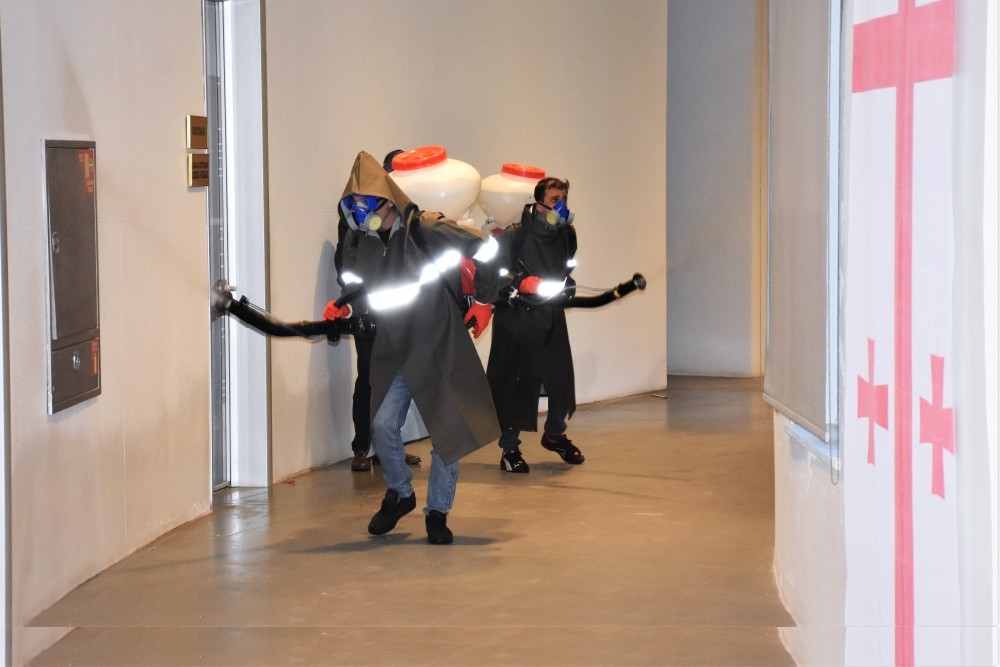 აჭარის უმაღლეს საბჭოში პრევენციული ღონისძიებები ტარდება