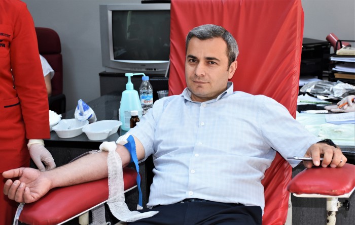 „შენმა სისხლმა მაჩუქა სიცოცხლე“