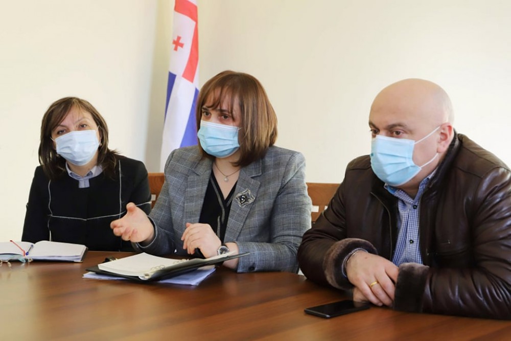 შეხვედრა მუნიციპალიტეტების საჯარო სკოლის დირექტორებთან