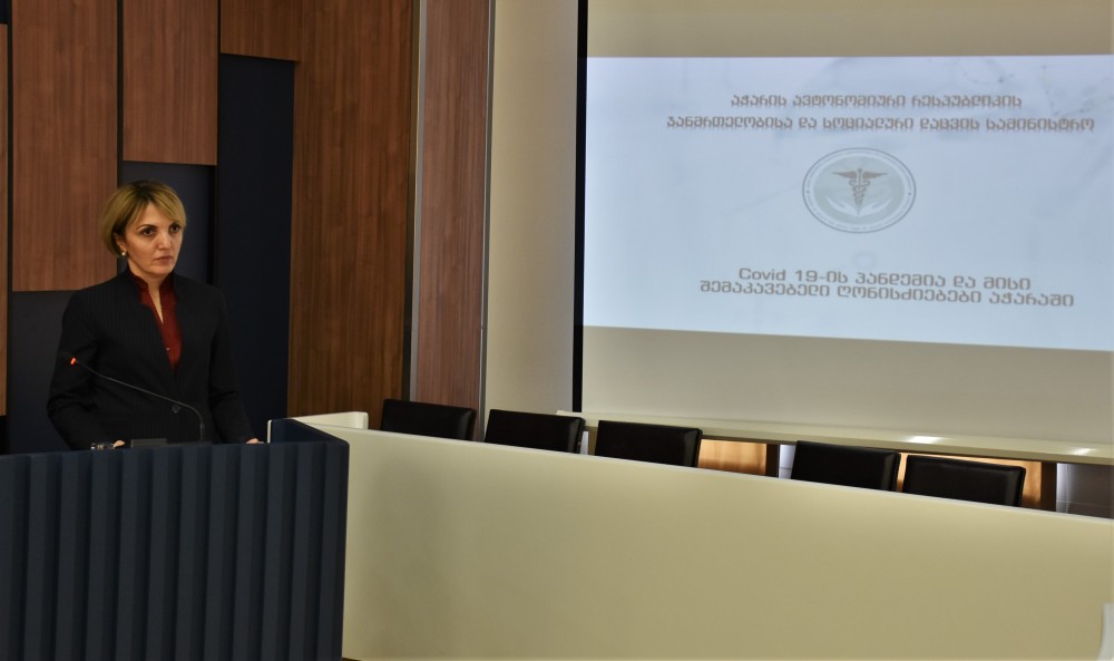 სამუშაო შეხვედრა ჯანდაცვის კომიტეტში