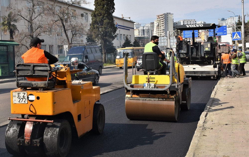 ტიტე აროშიძე ინფრასტრუქტურულ სამუშაოებს გაეცნო