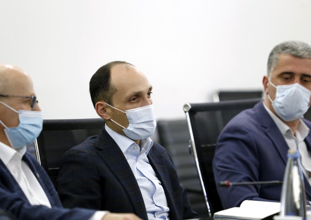 ტიტე აროშიძე და ფრიდონ ფუტკარაძე საქართველოს  გარემოს დაცვის და სოფლის მეურნეობის მინისტრს შეხვდნენ