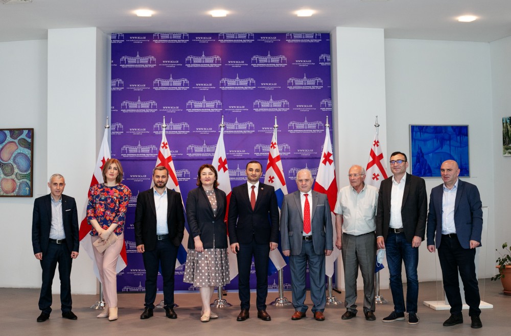 ორი საკანონმდებლო ორგანოს წარმომადგენლების სამუშაო შეხვედრა აჭარის უმაღლეს საბჭოში