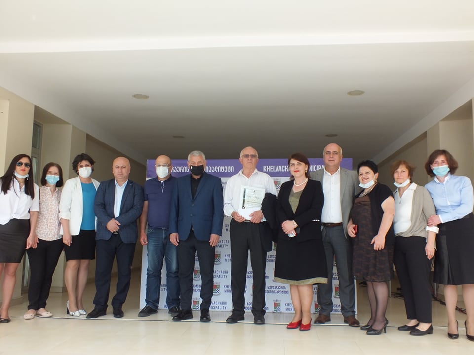ხელვაჩაურის მუნიციპალიტეტში სოფლის ღვაწლმოსილი ადამიანები დააჯილდოეს