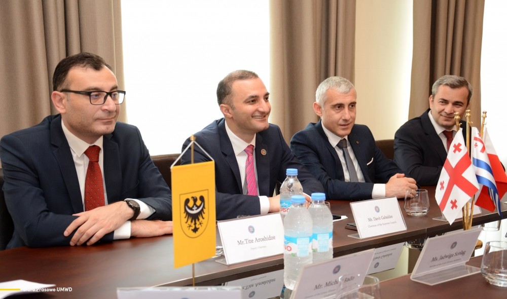 დავით გაბაიძემ ქვემო სილეზიის სავოევოდოს ოფიციალურ დელეგაციას უმასპინძლა