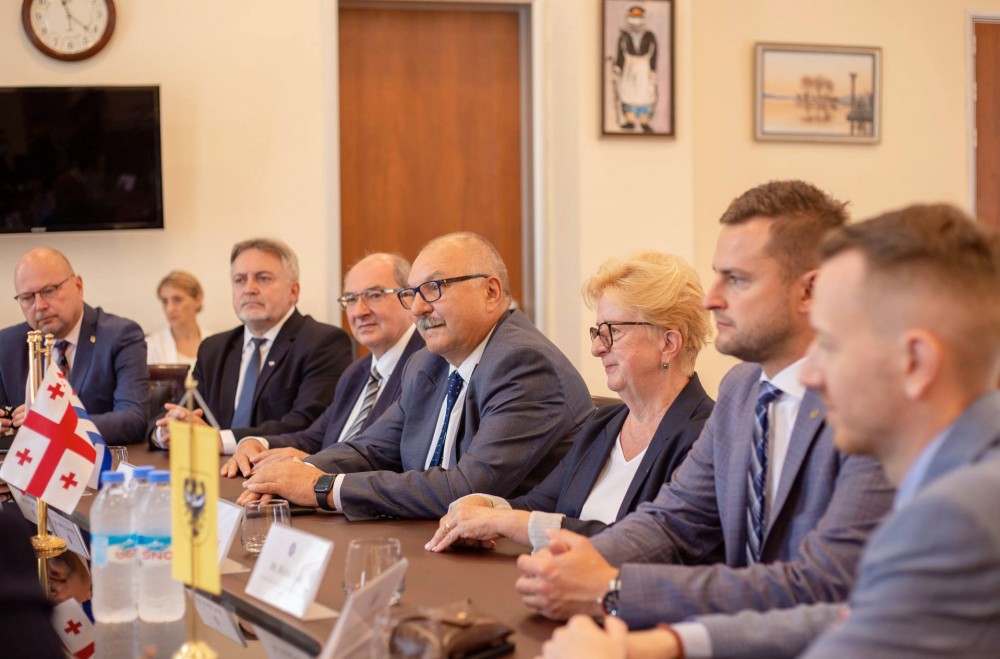 დავით გაბაიძემ ქვემო სილეზიის სავოევოდოს ოფიციალურ დელეგაციას უმასპინძლა