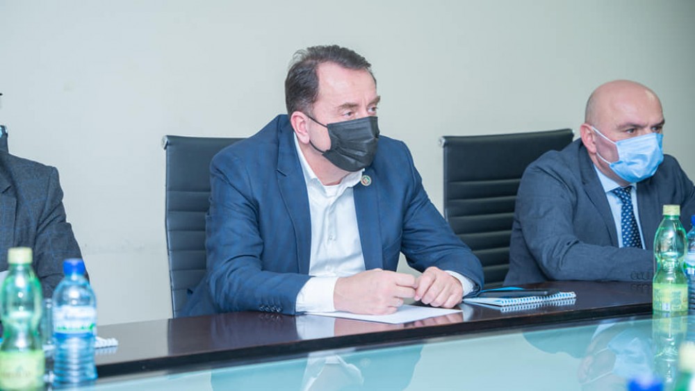 სამუშაო შეხვედრა აჭარის ჯანმრთელობისა და სოციალური დაცვის სამინისტროში