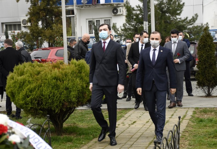 სამშობლოს თავისუფლებისთვის ბრძოლაში დაღუპულები გაიხსენეს ბათუმში