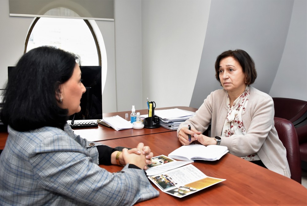 შეხვედრა აგროსფეროში დასაქმებული ქალბატონების ხელშეწყობის საკითხებზე