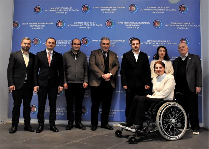 აჭარის უმაღლესი საბჭოს წევრები მიხეილ სარჯველაძეს შეხვდნენ
