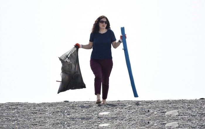 დასუფთავების აქცია გონიოში გარემოს დაცვის მსოფლიო დღეს 