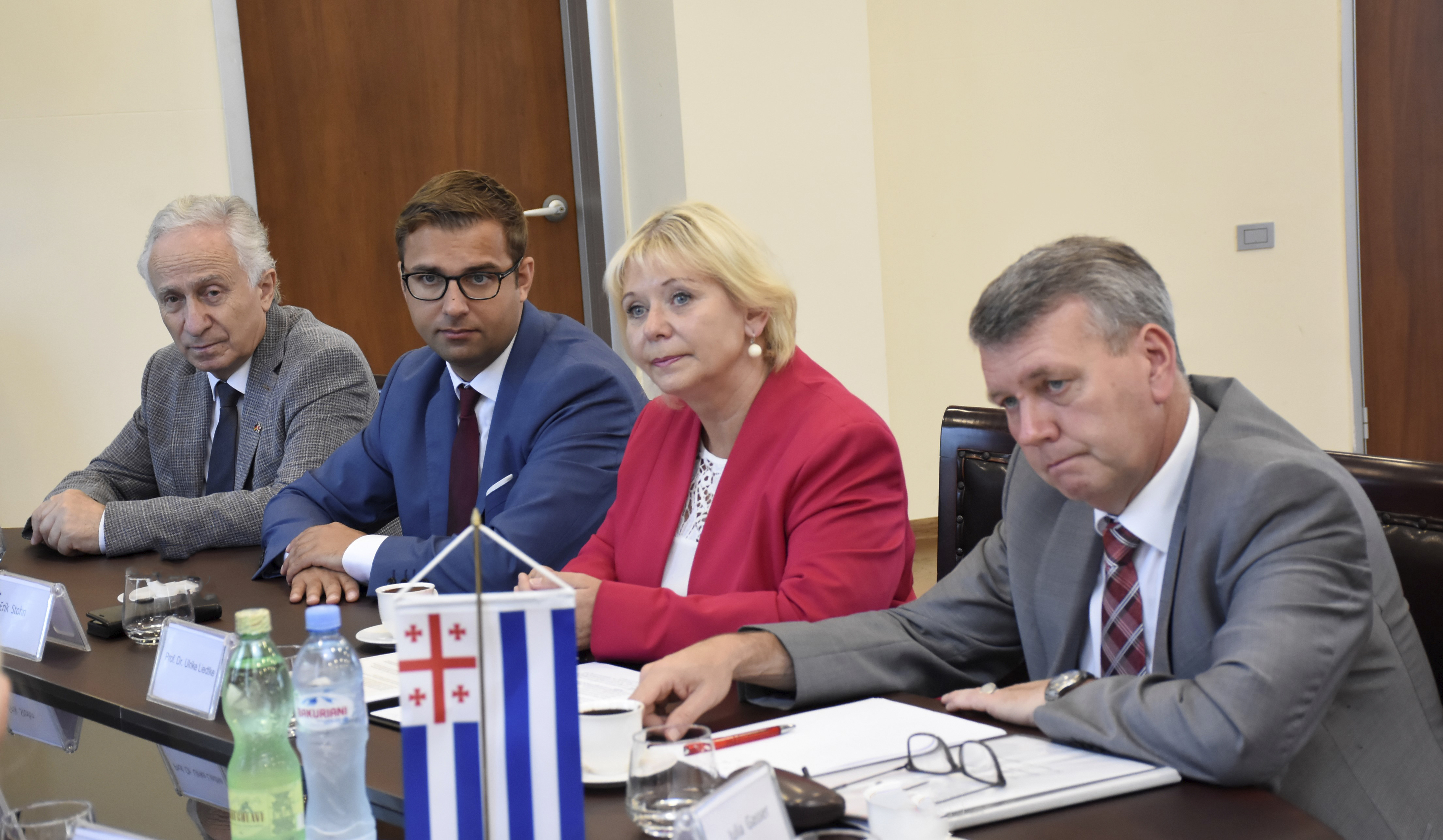 დავით გაბაიძემ ბრანდენბურგის ფედერალური მიწის ლანდტაგის ოფიციალურ დელეგაციას უმასპინძლა