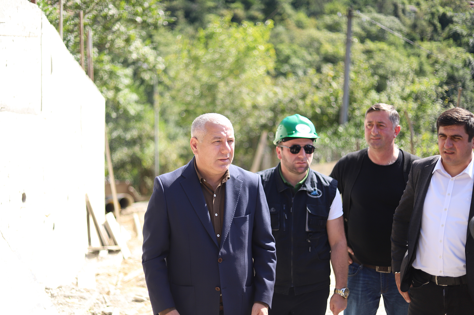 სოფელ ერგეში ადგილობრივი მნიშვნელობის საავტომობილო გზის სარეაბილიტაციო სამუშაოები მიმდინარეობს