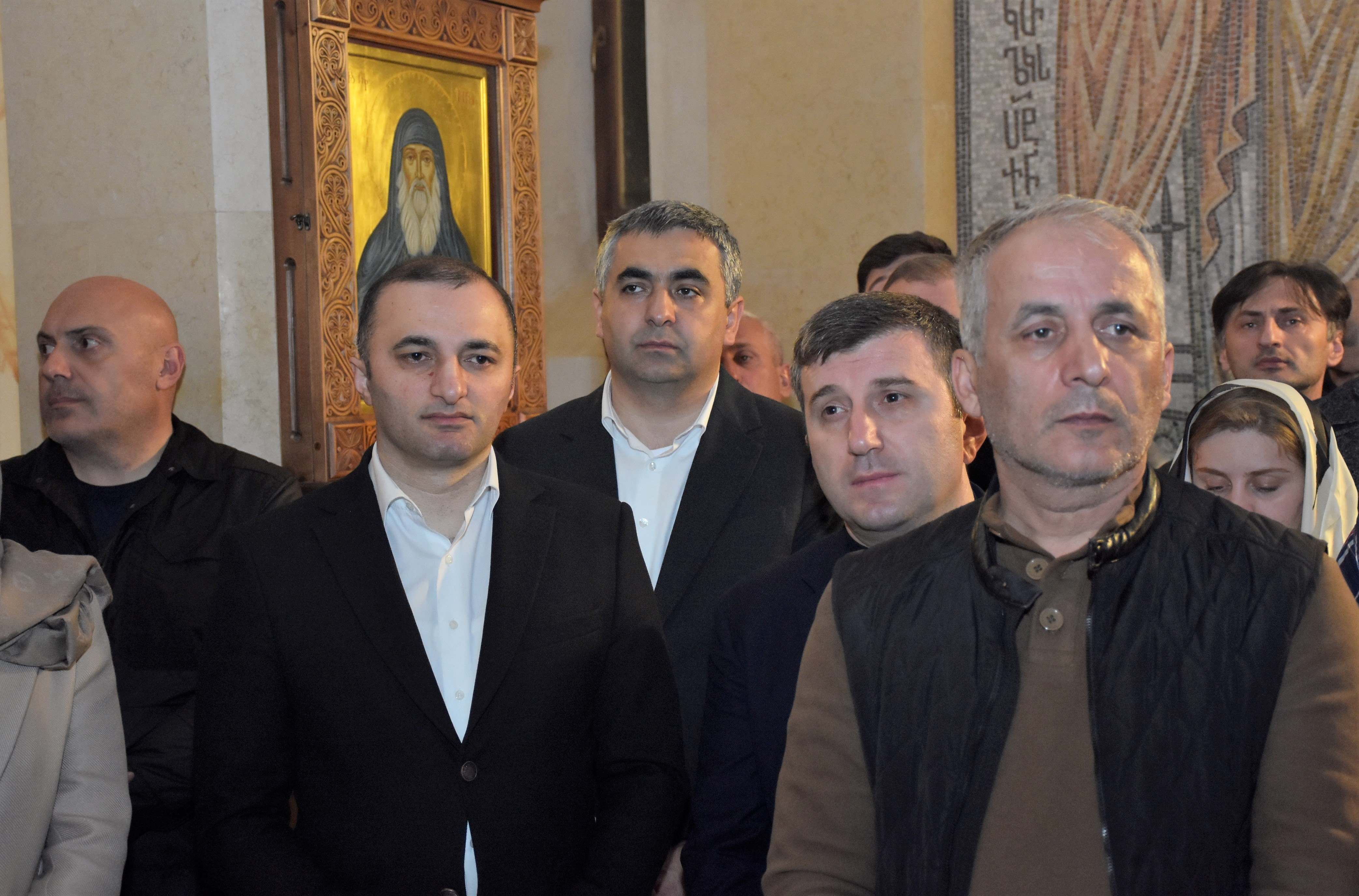 სააღდგომო ლიტურგია ყოვლადწმიდა  სამების  ეკლესიაში