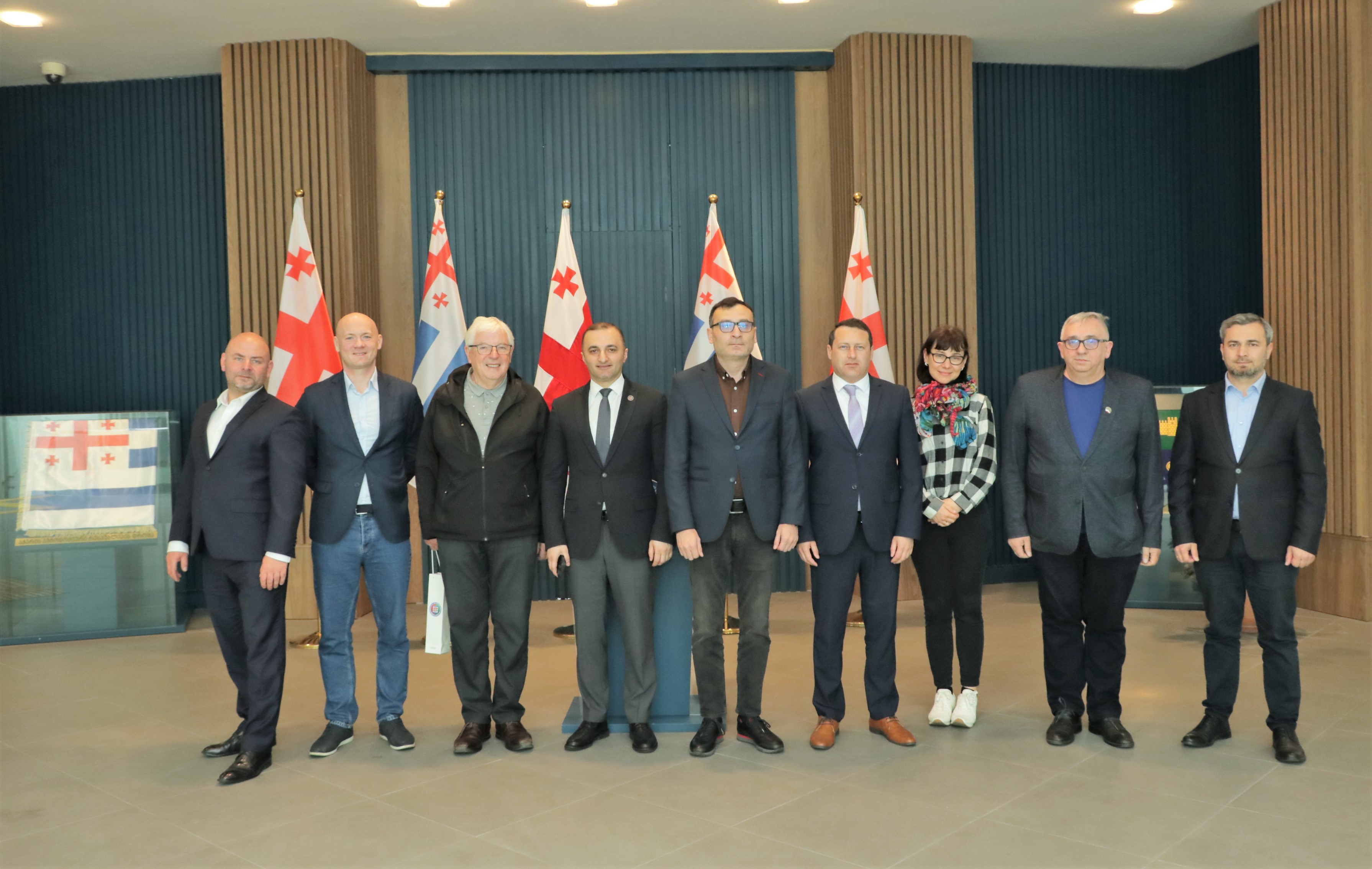 დავით გაბაიძემ პოლონეთის ქვემო სილეზიის სავოევოდოს წარმომადგენლებს უმასპინძლა