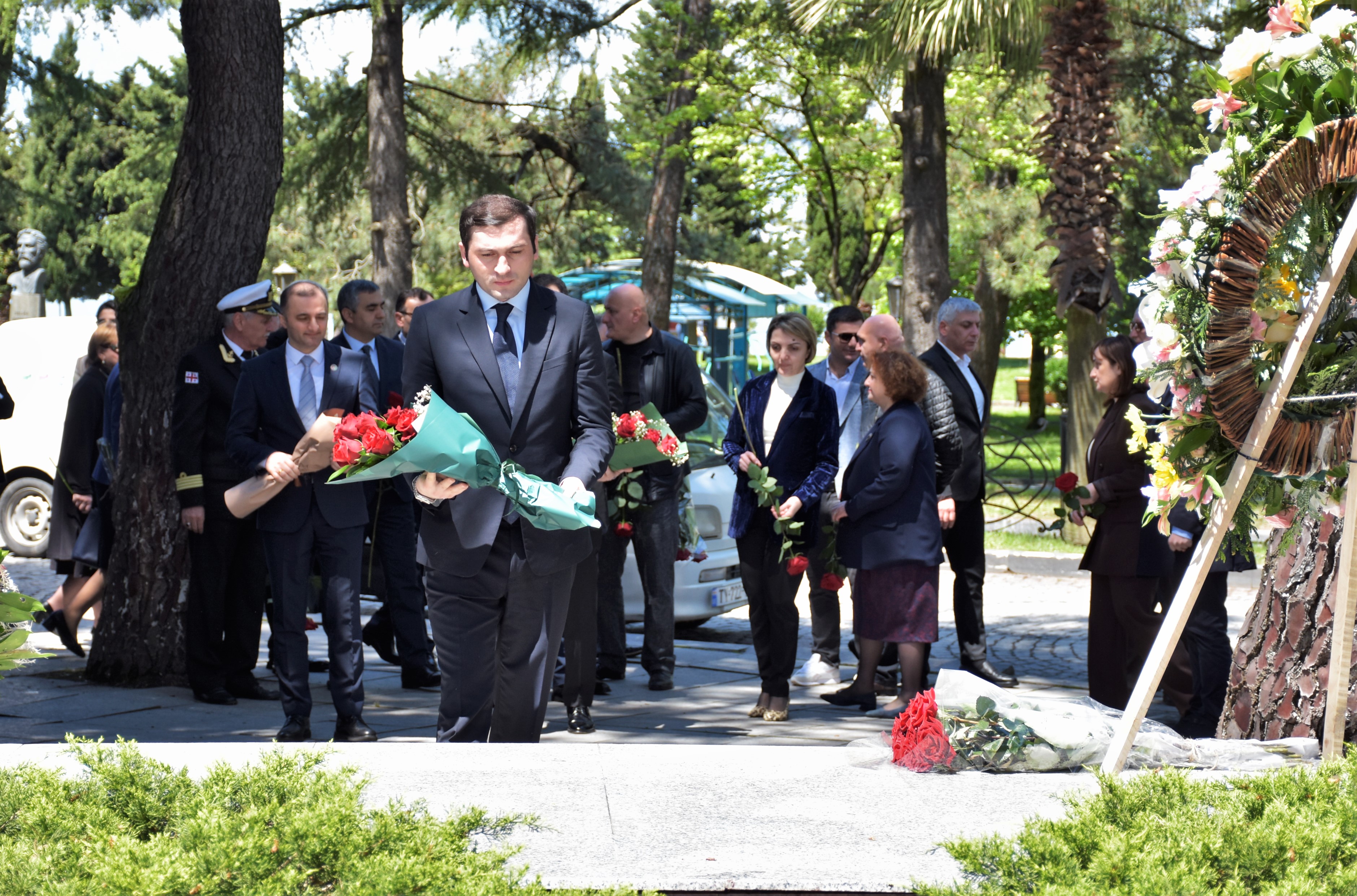 ფაშიზმზე გამარჯვებიდან 78-ე წლისთავი აღნიშნეს ბათუმში