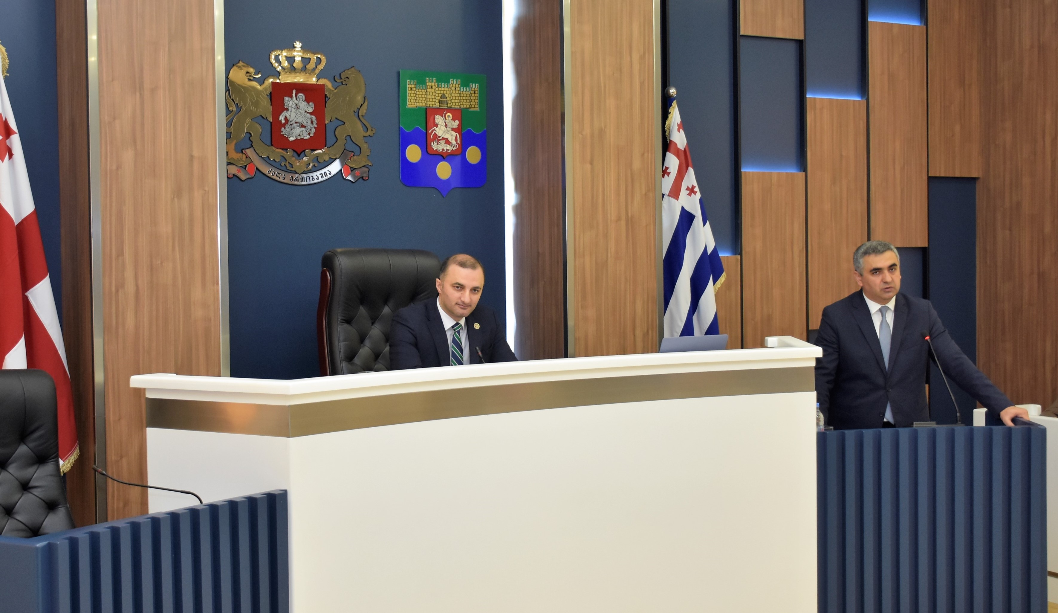 პლენარული სხდომა - მინისტრის საათი