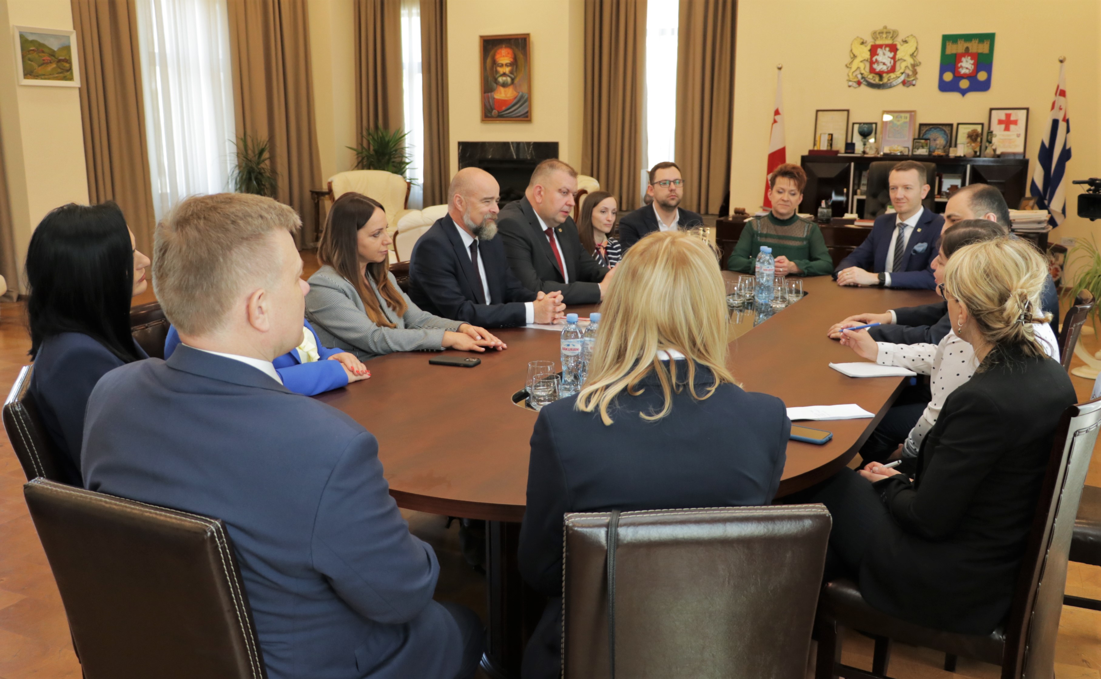 დავით გაბაიძემ ქვემო სილეზიის დელეგაციას უმასპინძლა 