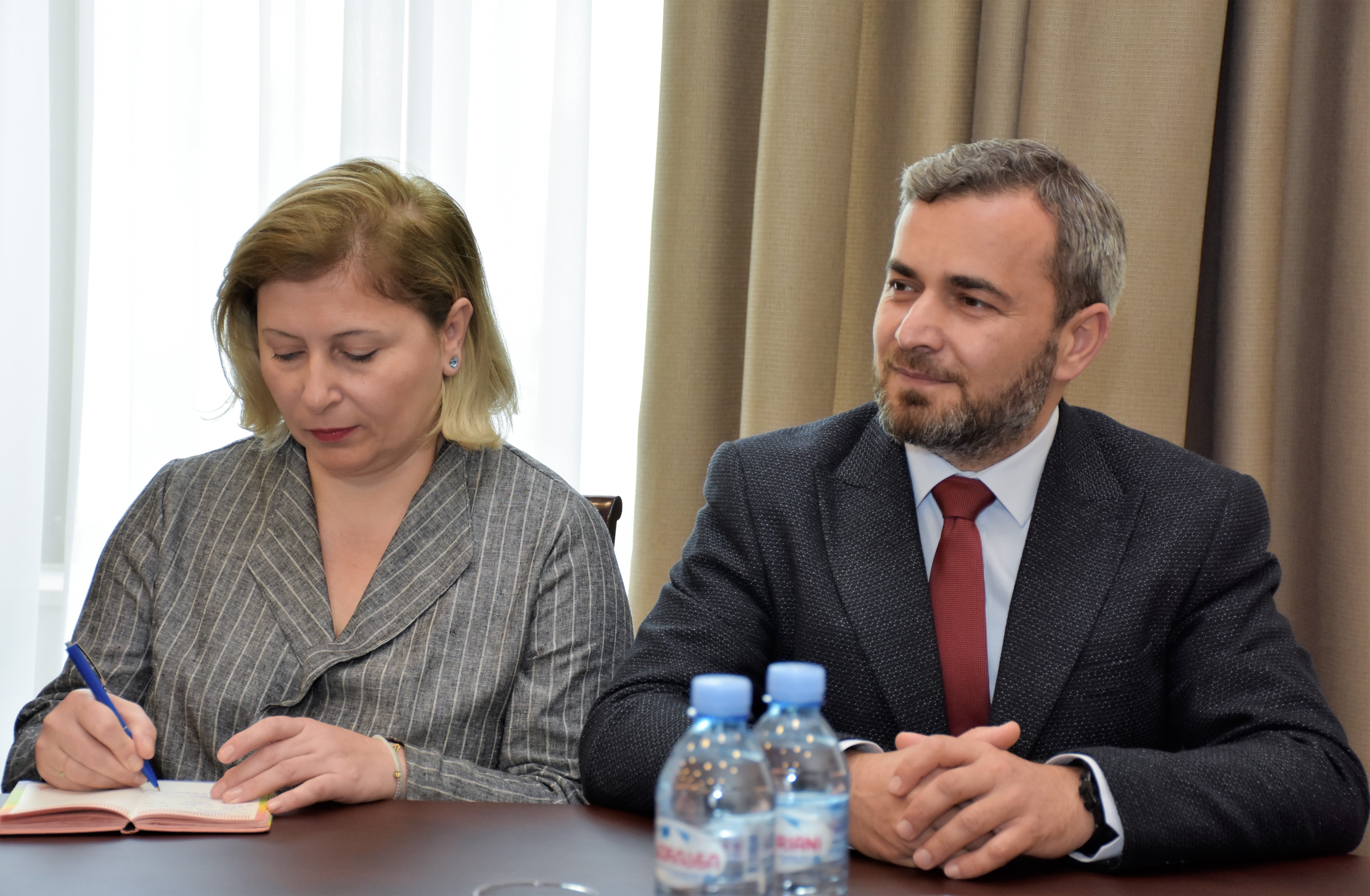  დავით გაბაიძე პაველ ჰერჩინსკის შეხვდა