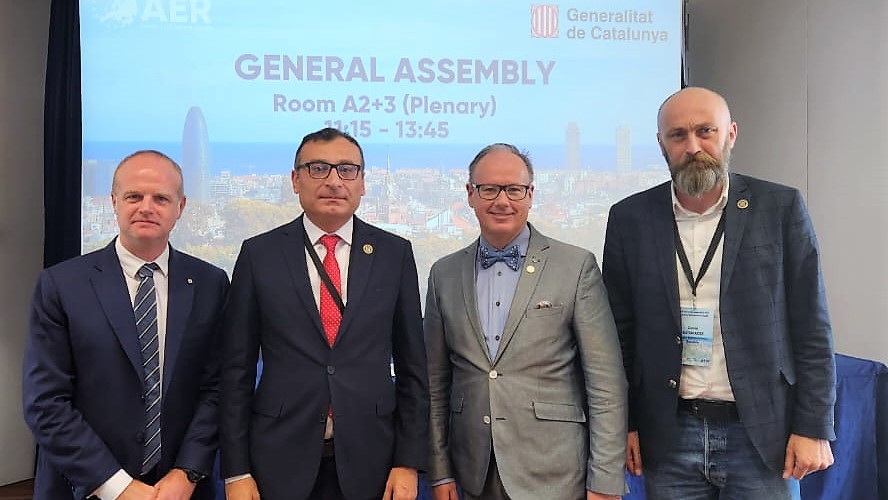 პირველად, ევროპის რეგიონთა ასამბლეის (AER) ისტორიაში, დავით ბაციკაძე ვიცე-პრეზიდენტი გახდა