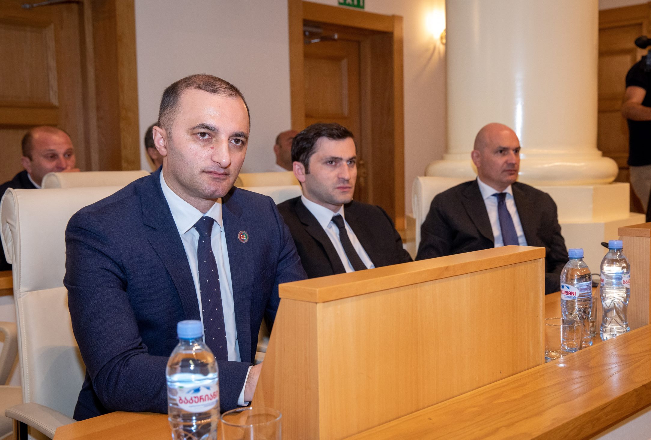 დავით გაბაიძე - საქართველოს პარლამენტში პრემიერ-მინისტრის - ირაკლი ღარიბაშვილის ყოველწლიური ანგარიშის მოსმენას დაესწრო