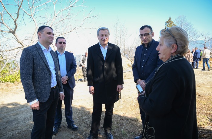 კახაბერსა და მახინჯაურში წყალმომარაგების ახალი ქსელის მშენებლობა დაიწყო