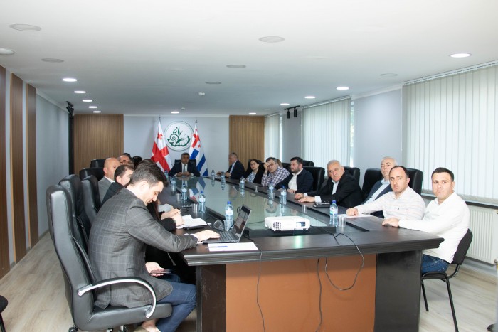 შეხვედრა აჭარის სოფლის მეურნეობის სამინისტროში